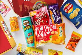 Crisps and chocolates